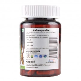 Cipzer Ashwagandha 60 Capsules