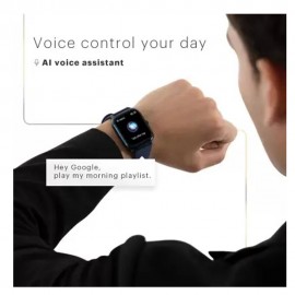 Noise ColorFit Icon 2 1.8 Display, Bluetooth Calling, AI Voice Assistance Smartwatch  (Blue Strap, Regular)